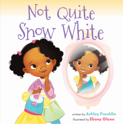 book cover of children's book Not Quite Snow White